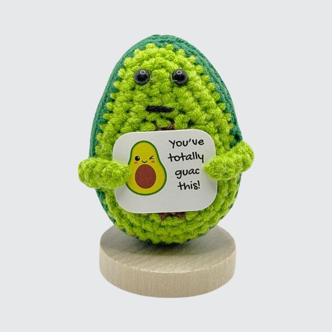 Positive Avocado Plushie